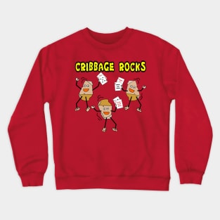 Cribbage Rocks Crewneck Sweatshirt